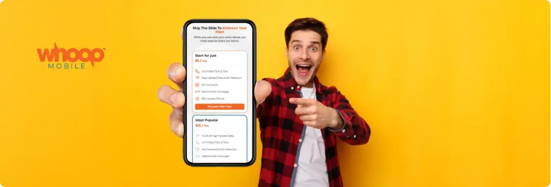 Monthly Vs Yearly Cell Phone Plan - Whoop Mobile